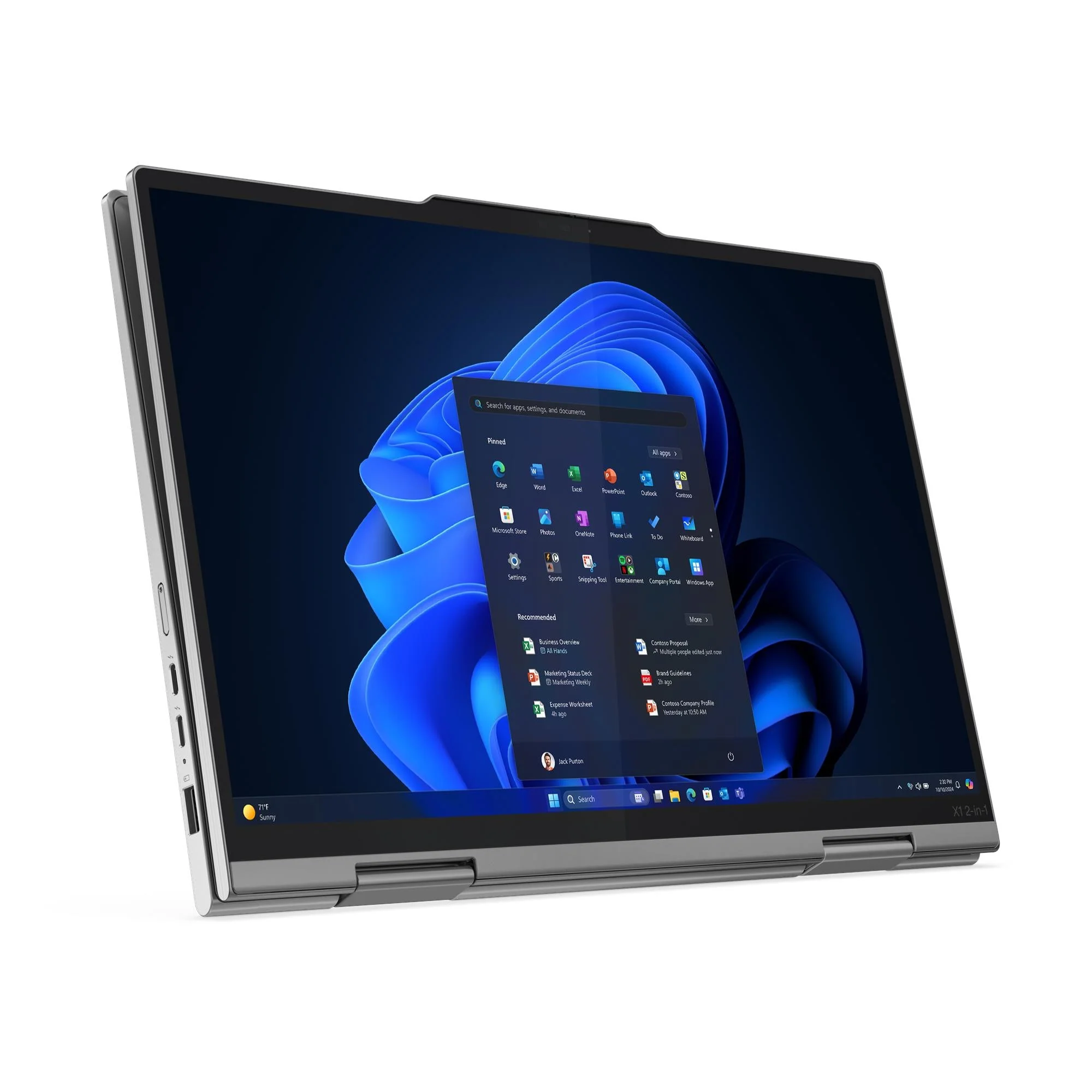 LENOVO X1 2in1 G10 Touch Ultra 7 255U | 32GB | 1TB | W11P | – תמונה 2