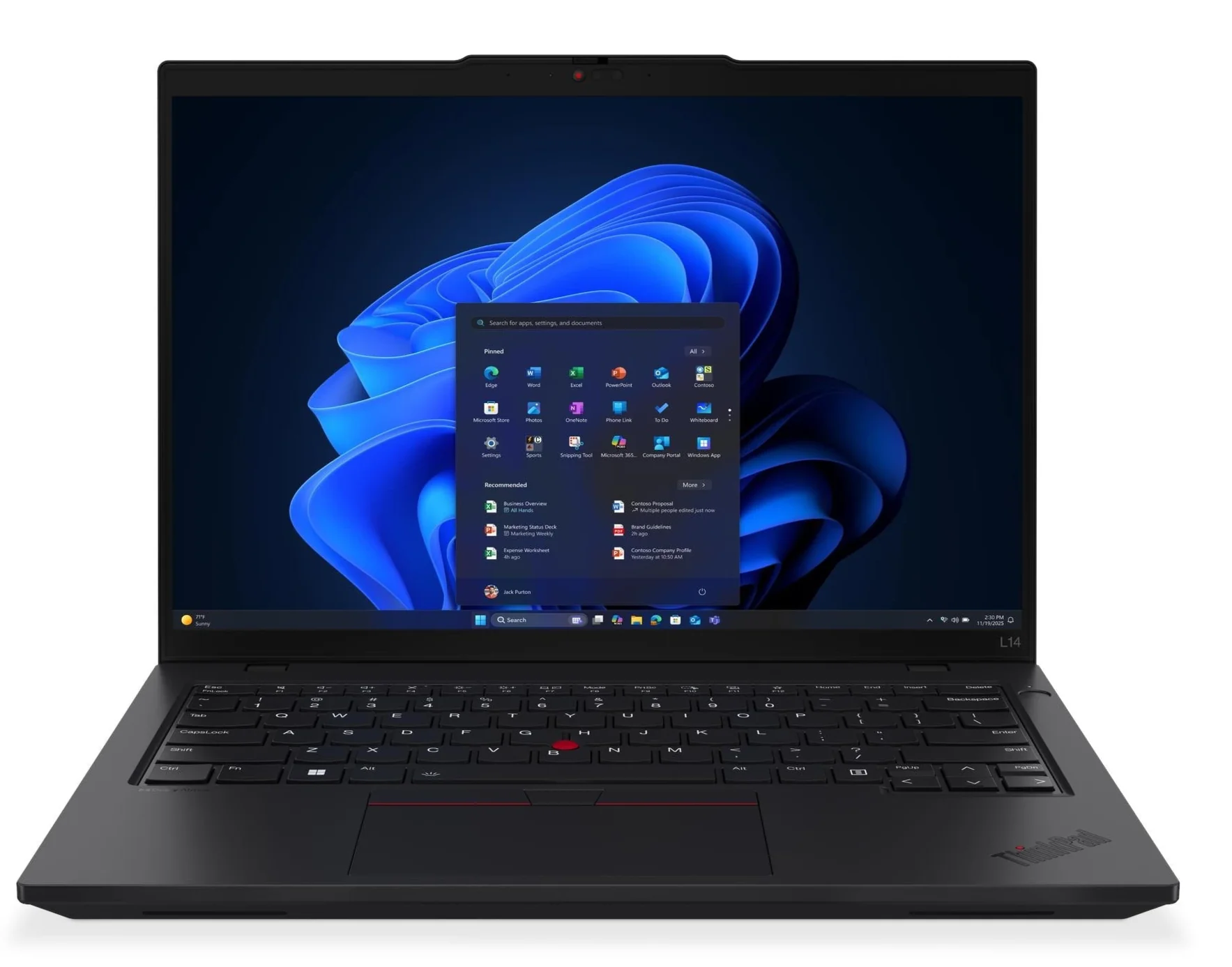 LENOVO L14 G6 U7-255U | W11P | 16GB | 512GB | 3Y – תמונה 2