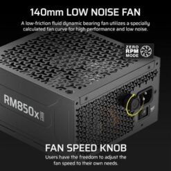 Alternative view of ספק כוח Corsair RM850x SHIFT 80plus Gold Fully Modular ATX ATX3.1