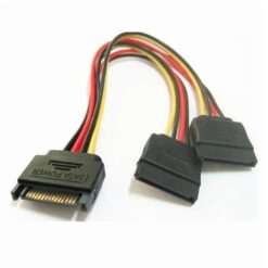 Alternative view of מפצל חשמל Sata Male to 2XSATA Female