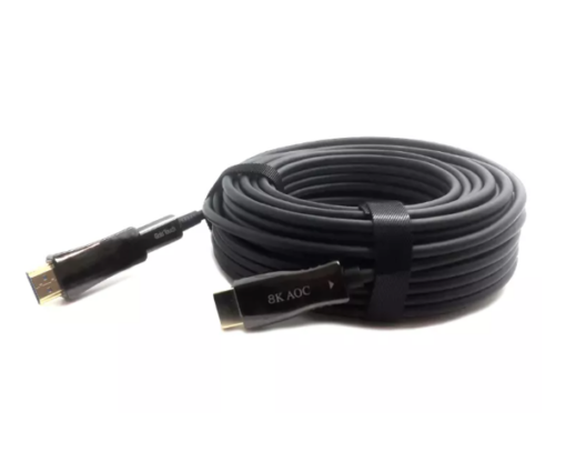 כבל סיב אופטי חד כיווני להשחלות HDMI 10M v2.1 8K FiberOptic