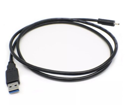 כבל USB Type C To USB3.0 M M Black Cable 1.0m