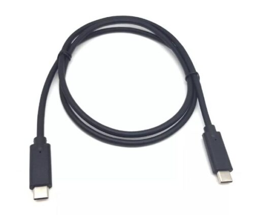 כבל טעינה ונתונים Type-C To Type-C USB 3.1 10G 1M Black