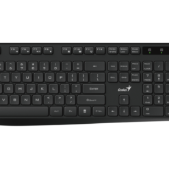 Alternative view of סט מקלדת ועכבר אלחוטי שקטים Genius KM-8206S
