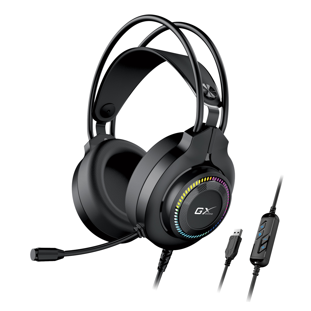 אוזניות גיימינג GENIUS GAMING HEADSET HS-GX580U – תמונה 3