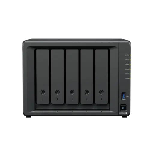 שרת אחסון מתקדם DS1525+‎ – 5 מפרצים מבית SYNOLOGY