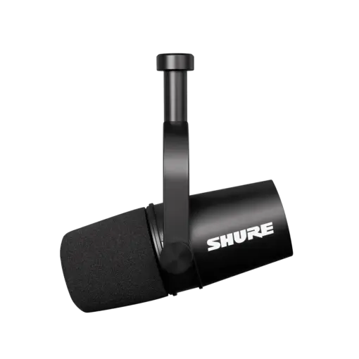 מיקרופון SHURE MV7X דינמי עם חיבור XLR מבית SHURE