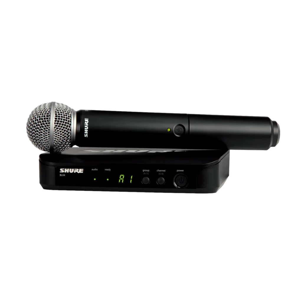 מערכת סאונד אלחוטית דגם Blx24 Sm58 מבית Shure