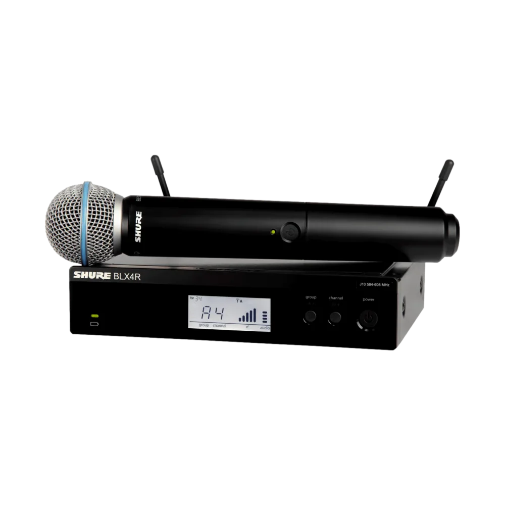 מערכת סאונד אלחוטית דגם Blx24r B58 מבית Shure