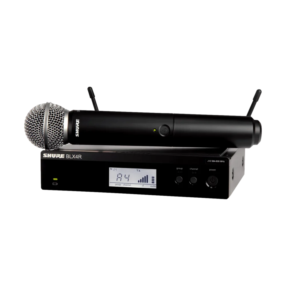 מערכת סאונד אלחוטית דגם Blx24r Sm58 מבית Shure