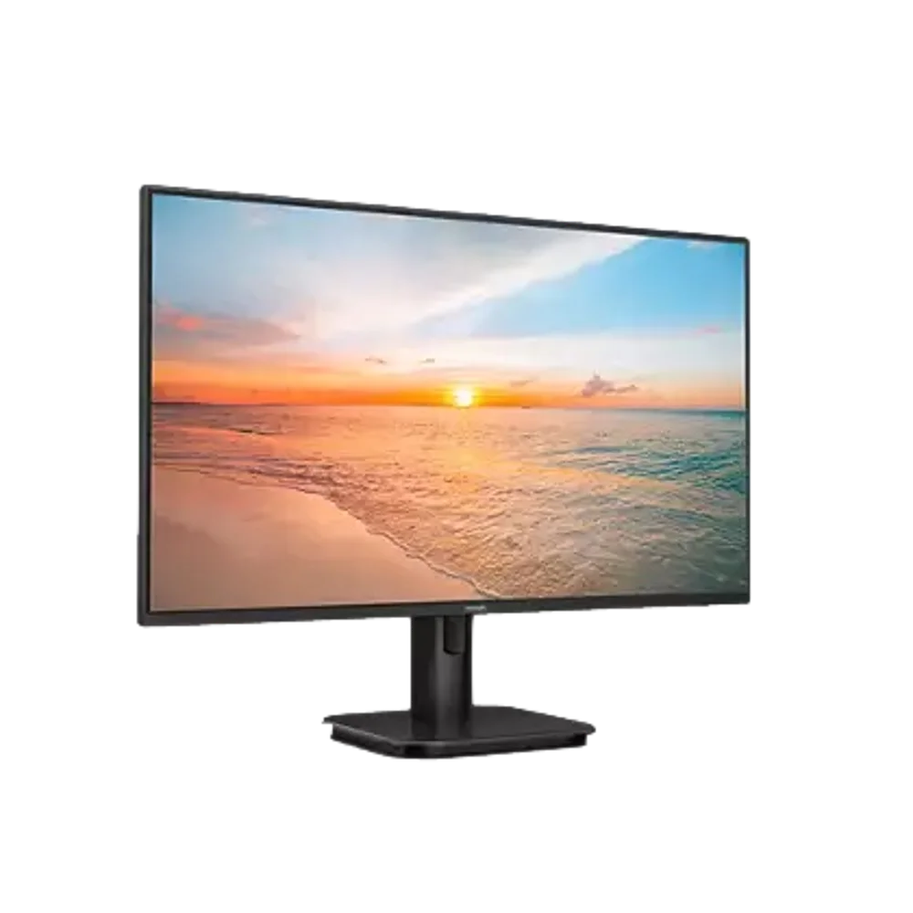 מסך מחשב PHILIPS 24 אינץ Full HD 100HZ VGA HDMI רמקולים מובנים באחריות יבואן רשמי – תמונה 2