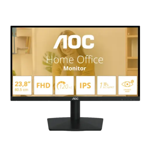 מסך 23.8 דגם 24B15H3 FHD 120Hz IPS מבית AOC