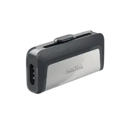 זיכרון נייד SanDisk Ultra Dual Drive USB 3.1 Type-C 256GB מהירות 150MB/s באחריות יבואן רשמי
