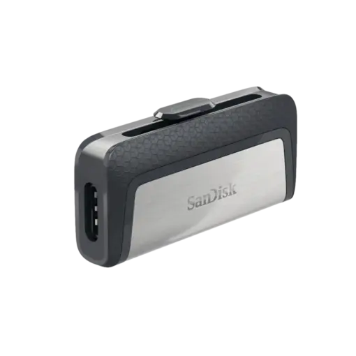 זיכרון נייד SanDisk Ultra Dual Drive USB 3.1 Type-C 256GB מהירות 150MB/s באחריות יבואן רשמי