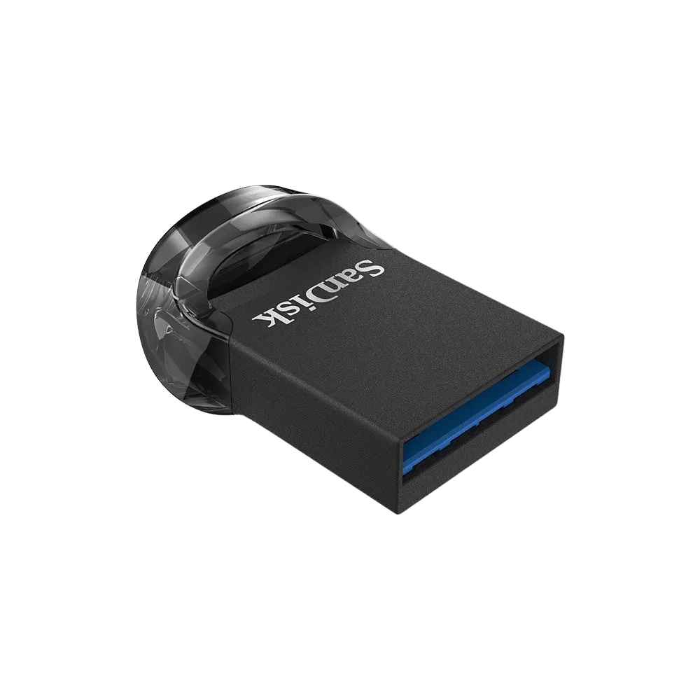 זיכרון נייד SanDisk Ultra Fit USB 3.1 256GB מהיר ומאובטח באחריות יבואן רשמי