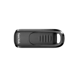 כונן USB נייד SanDisk Ultra Slider Type-C 256GB שחור באחריות יבואן רשמי