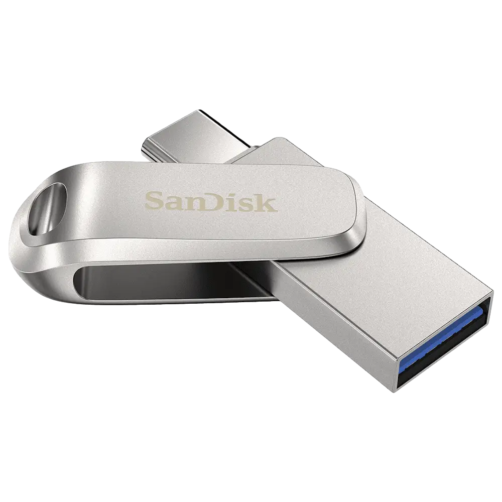 זיכרון נייד DUAL USB3.1 TYPEC LUXE 512GB