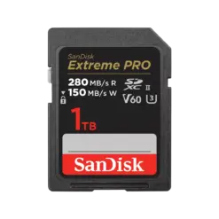 כרטיס זיכרון SanDisk Extreme PRO SDXC™ UHS-II 1TB V60 280MB s