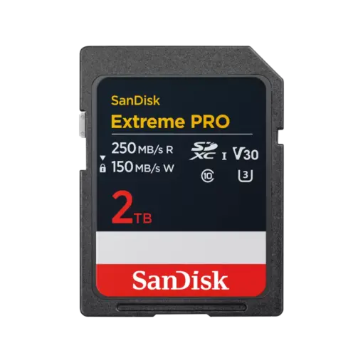 כרטיס זיכרון SanDisk Extreme PRO SDXC™ UHS-I 2TB V30 200MB s