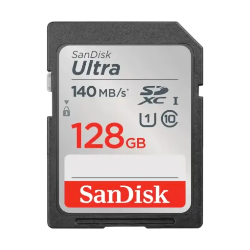 כרטיס זיכרון ULTRA SD 140MB S בנפח 28GB UHS1