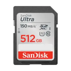 כרטיס ULTRA SD 150MB S 512G UHS1