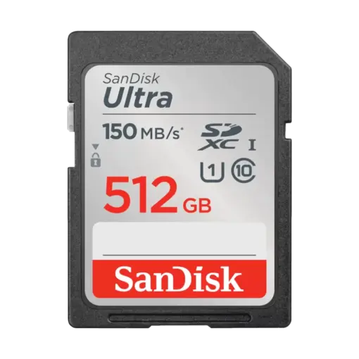כרטיס ULTRA SD 150MB S 512G UHS1
