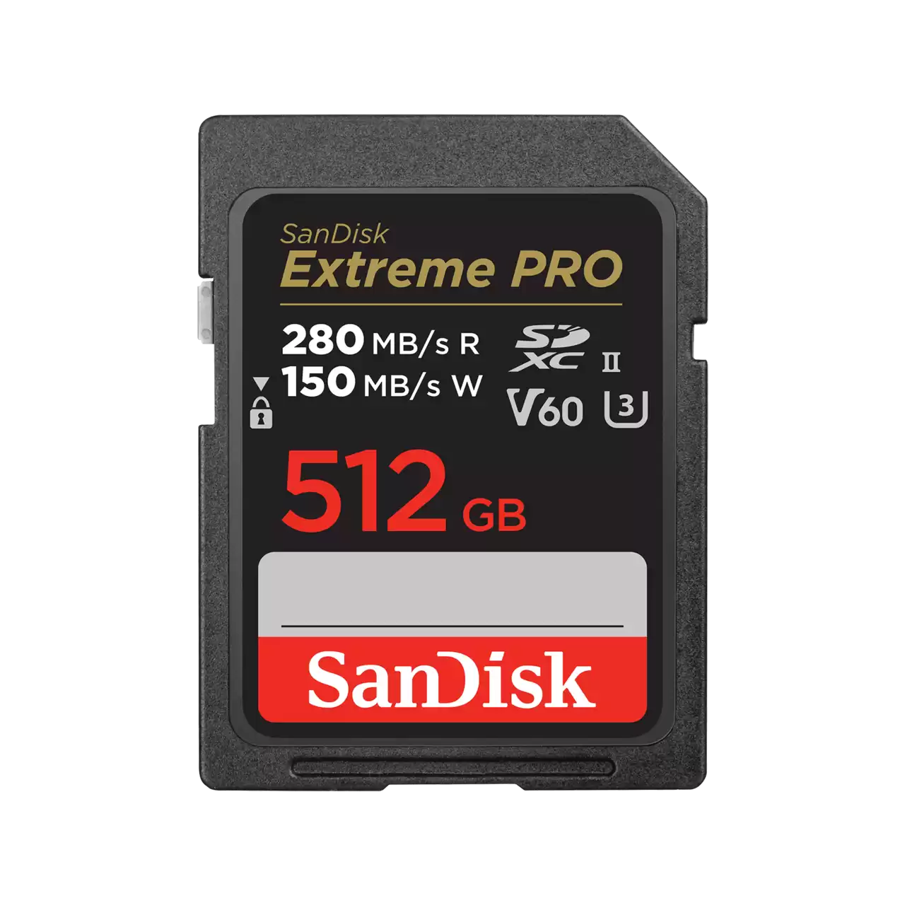 כרטיס זיכרון SanDisk Extreme PRO SDXC™ UHS-II 512GB V60 280MB s