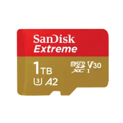 כרטיס זיכרון בנפח 1T S.D EX MICRO 4K 190S מבית SANDISK