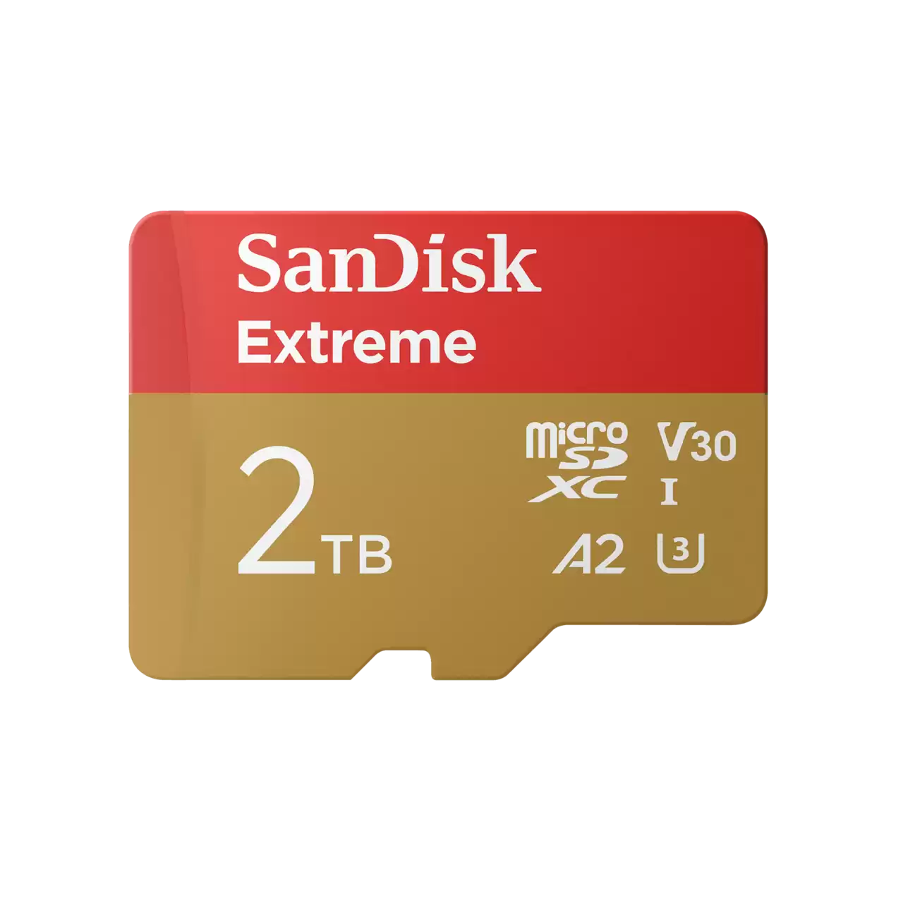 כרטיס זיכרון SanDisk Extreme micro SDXC 2TB מהיר במיוחד