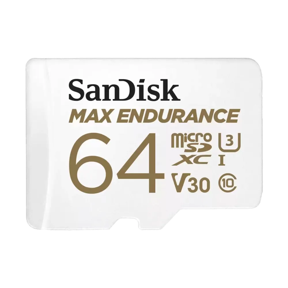 כרטיס זיכרון SanDisk MAX ENDURANCE microSD™ בנפח 64GB