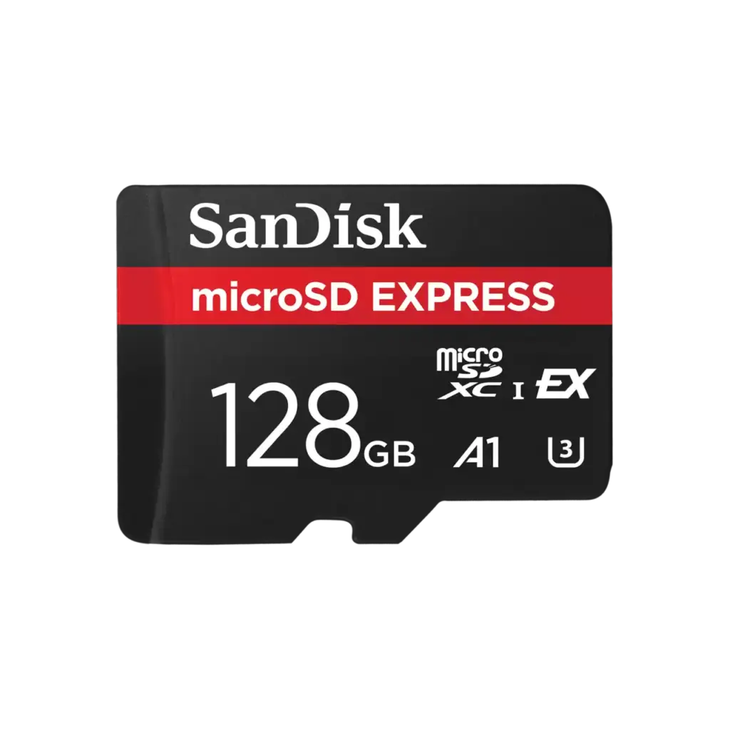 כרטיס זיכרון SanDisk microSD Express 128GB
