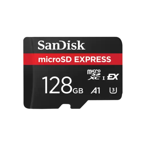 כרטיס זיכרון SanDisk microSD Express 128GB