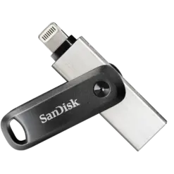 זיכרון נייד SanDisk iXpand Flash Drive Go בנפח -128GB