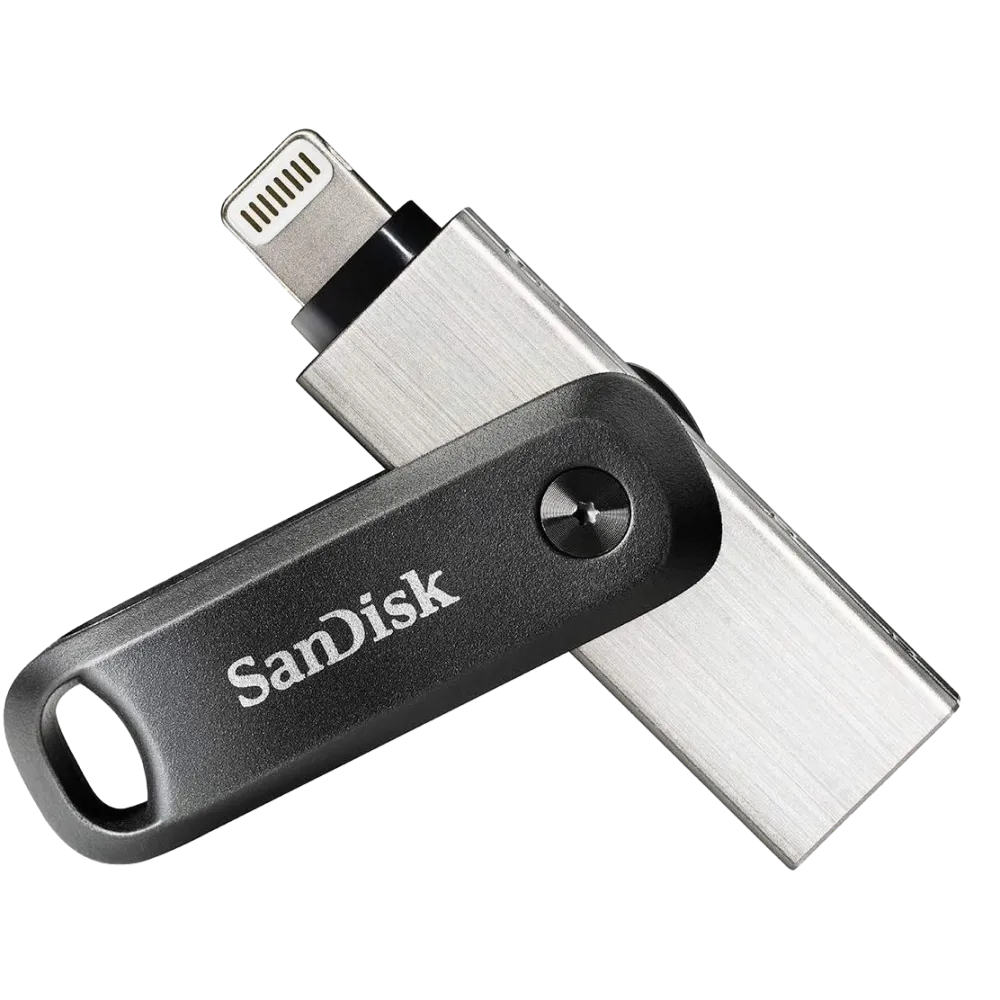 זיכרון נייד SanDisk iXpand Flash Drive Go בנפח -128GB