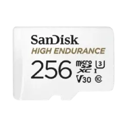 כרטיס זיכרון SanDisk High Endurance microSD 256GB
