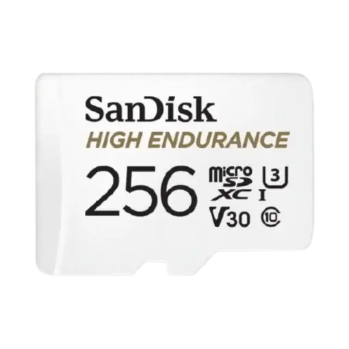 כרטיס זיכרון SanDisk High Endurance microSD 256GB