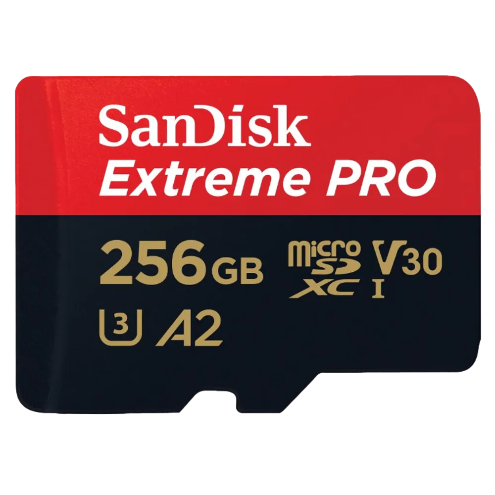 כרטיס זיכרון בנפח 256GB MICRO S.D EX 4K 200S מבית SANDISK