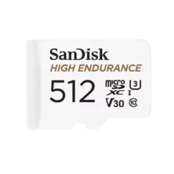 כרטיס זיכרון SanDisk High Endurance microSD 512GB