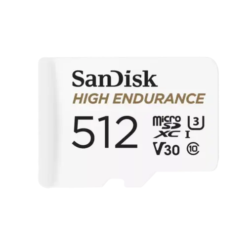 כרטיס זיכרון SanDisk High Endurance microSD 512GB