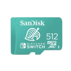 כרטיס זיכרון 512GB microSDXC ל-Nintendo Switch מבית SanDisk