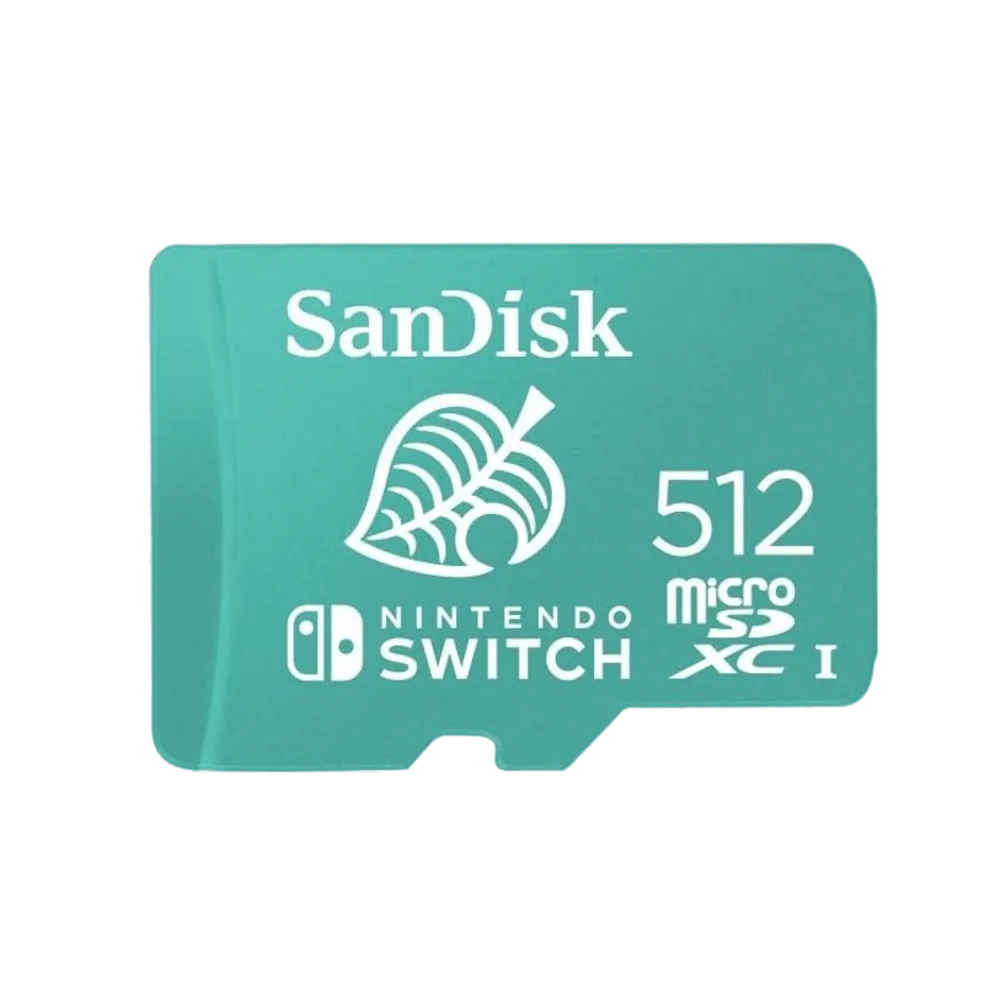 כרטיס זיכרון 512GB microSDXC ל-Nintendo Switch מבית SanDisk