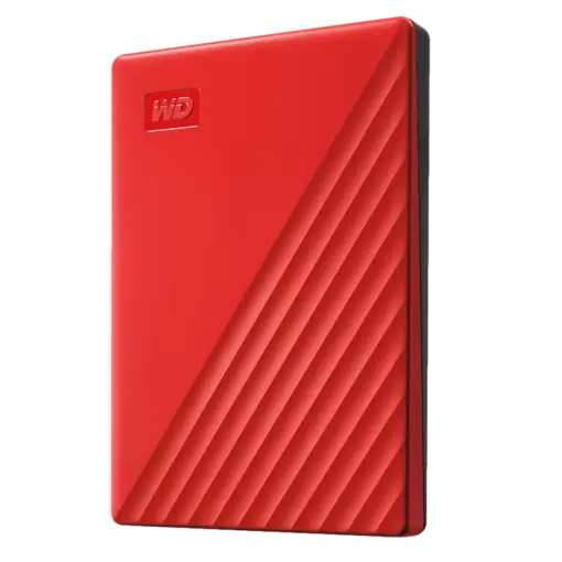 כונן Western Digital WDBYVG0020BRD 2TB MY PASSPORT אדום