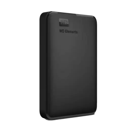 כונן חיצוני קשיח WD ELEMENTS PORTABLE 2TB BLACK