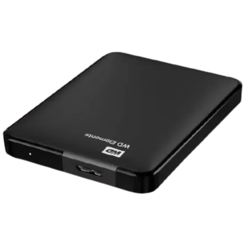 כונן חיצוני קשיח WD ELEMENTS PORTABLE 5TB BLACK