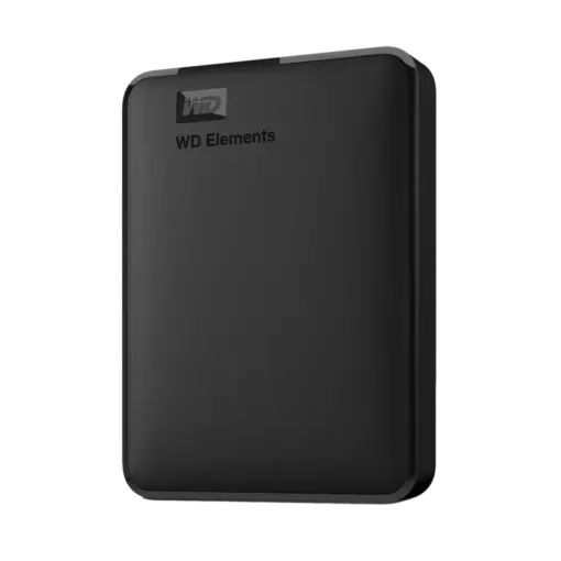כונן 6TB WD Elements Portable מבית WD בצבע שחור
