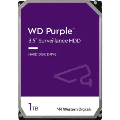 כונן קשיח WD Purple 1TB 3.5 אינץ' לאחסון וידאו באחריות יבואן רשמי