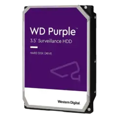 כונן קשיח WD Purple 6TB לאחסון וידאו 3.5 אינץ' באחריות יבואן רשמי
