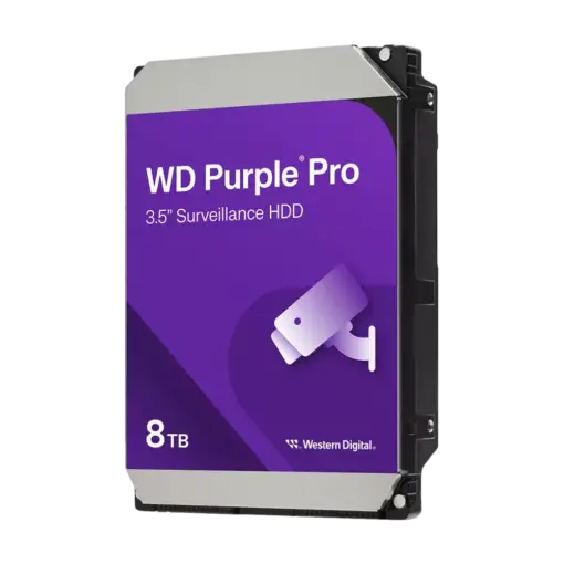 כונן קשיח WD Purple Pro Smart Video - 8TB