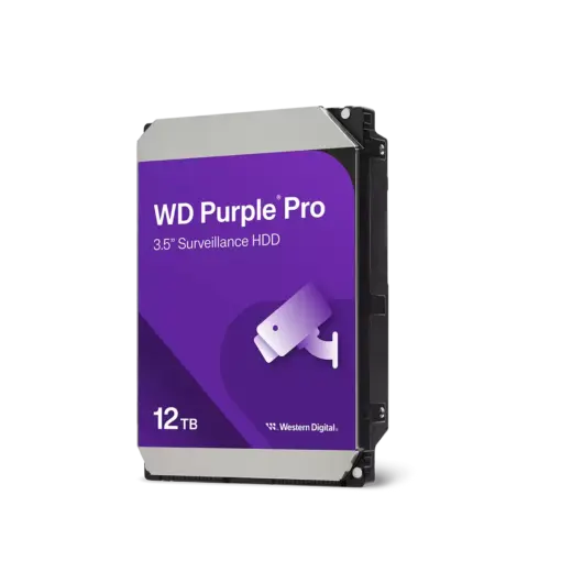 כונן קשיח פנימי דגם WD Purple Pro 12TB – WD122PURP