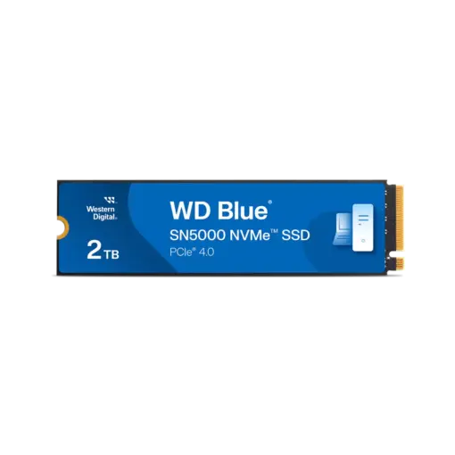 כונן SSD פנימי WD Blue SN5000 NVMe – נפח 2TB, PCIe Gen4